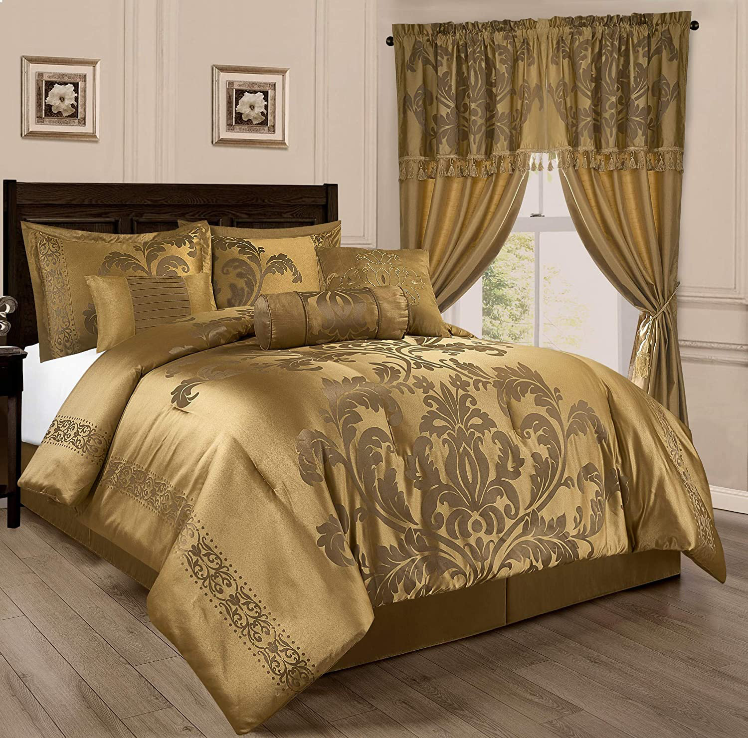 7pc online king comforter set